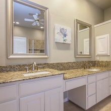 Bi Level Granite Vanity