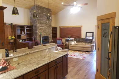Inspiration for a family room remodel in Denver