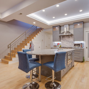 Two Level Condo Renovation with Roof Deck