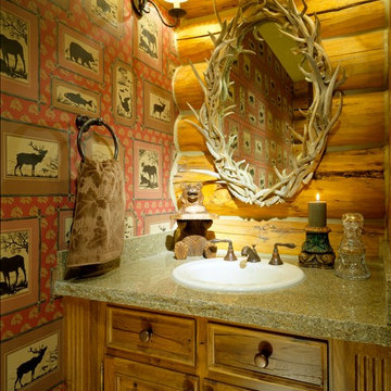 Mountain Log Home