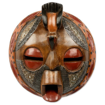Bird of Happiness African Wood Mask
