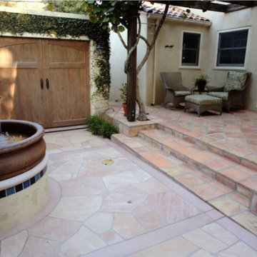 Ecclectic Courtyard