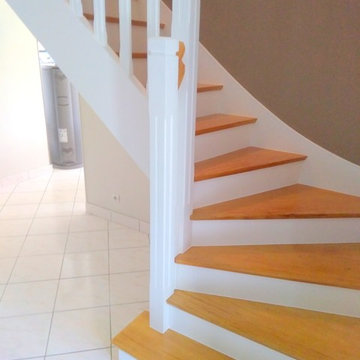 Mise en peinture d'escaliers