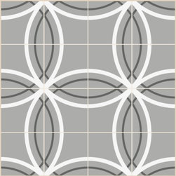 Sabine Hill - Cement Encaustic Tile - Tile