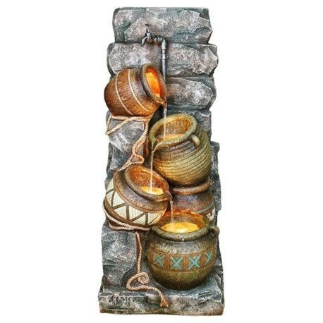43" Potter Pitcher Indoor/Outdoor Fountain