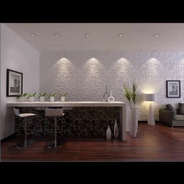 3D Gypsum Wall Panels 3D Floors