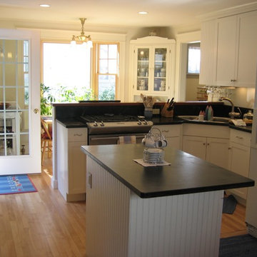 kitchen-dining room with niche - after
