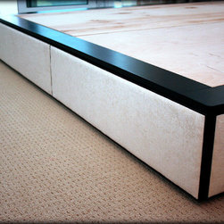 Custom Made Platform Bed Tufted - Platform Beds