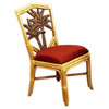 Cancun Palm Indoor Rattan & Wicker Side Chair