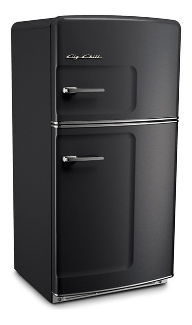 Retro Fridge Midcentury Refrigerators By Chill Retro Fridge Black Without Ice Maker