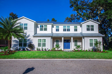Inspiration for an exterior home remodel in Jacksonville