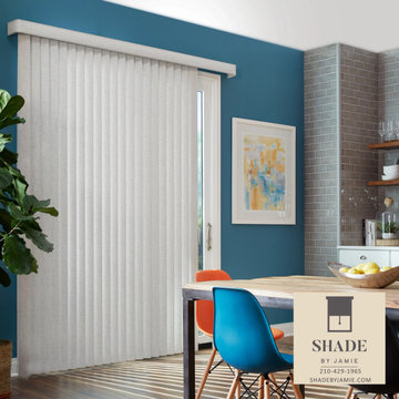 Shade by Jamie: Vertical Blinds from Alta Window Fashions