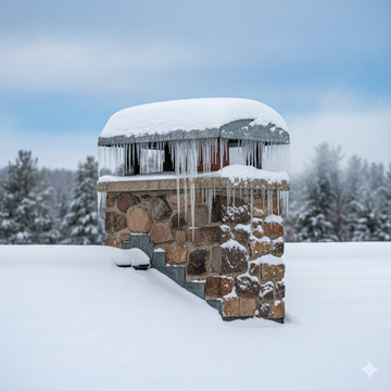 Impact of Temperature Drop on the Chimney