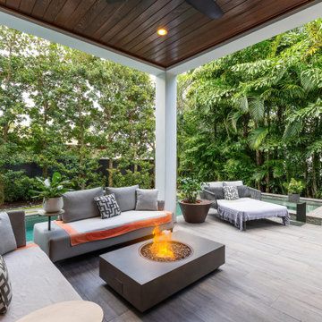 Patio Renovation, Remodeling, and New Construction Services With Pool and Spa
