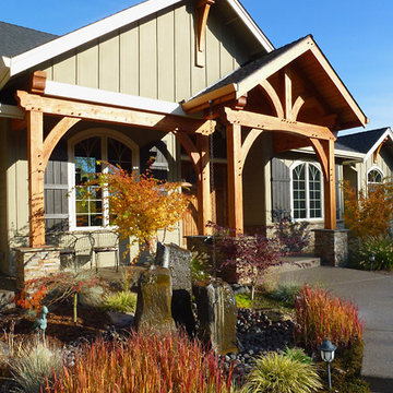 Timber Framed Entryways Showcase