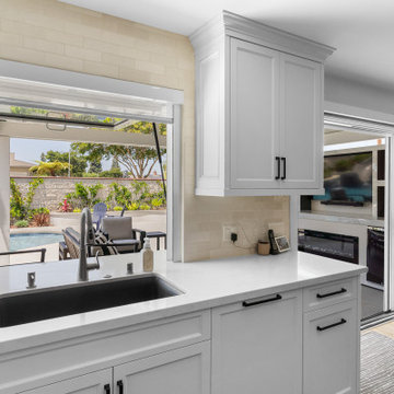 Triple Installation: WinDor Sliding Doors & ActivWall Gas-Strut Window