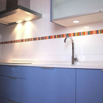 Diseño de Cocina AZUL