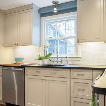 Boxborough Transitional Contemporary Kitchen