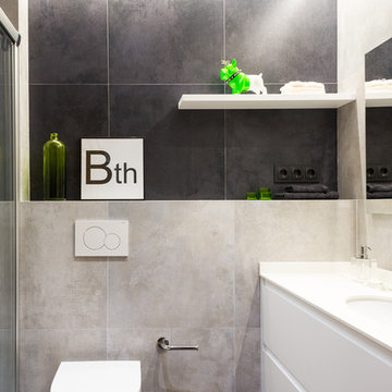 Baño en el Poble Sec (Barcelona)