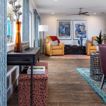 Colorful Coastal Home