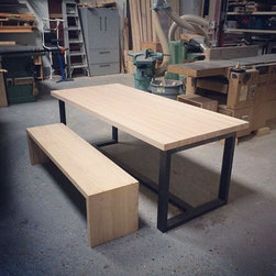 Table and Bench - Outdoor Dining Sets