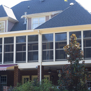 White Screened Porch