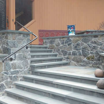 Heated driveway and steps