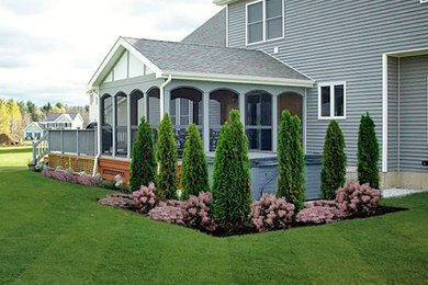 Traditional exterior home idea in Boston