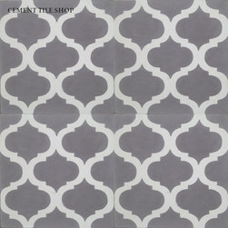 Contemporary Cement Tile - 床＆壁タイル