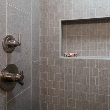 Modern Compact Bathroom Remodel