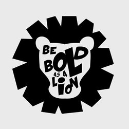 Bold As A Lion - Kids Wall Decor