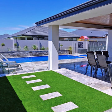 Residential Landscape and Pool Tiling Perth