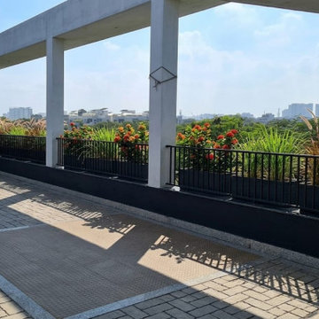 Ongoing Residential landscape at Adayar