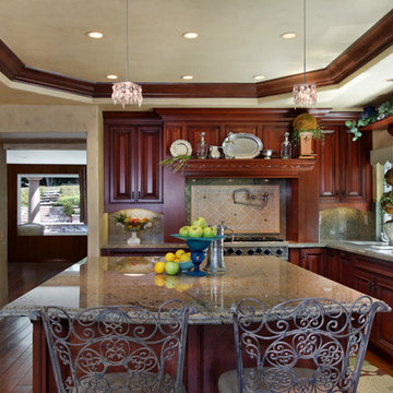 Orange County Tustin/ Santa Ana Elegan Kitchen in Cherry
