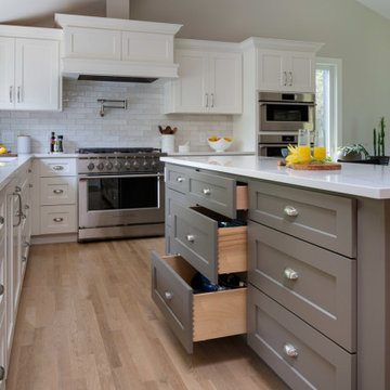 Charcoal + Portmore Open Concept Renovation