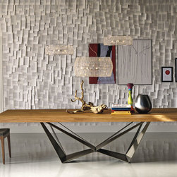 Dining Table Skorpio Wood by Cattelan Italia - $4,625.00 - Dining Tables