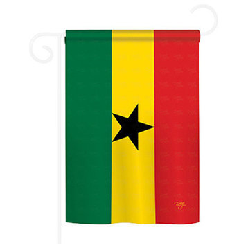 Ghana 2-Sided Impression Garden Flag