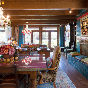 My Houzz: Global-Inspired Color Transforms a Lavish Beach Home