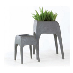 Hive - Hive Safari Low Planter - Outdoor Pots And Planters