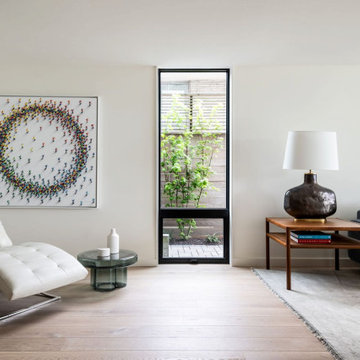 Lake Washington Waterfront Living Room By Hyde Evans Design