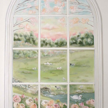 Mariah Carey Nursery Mural