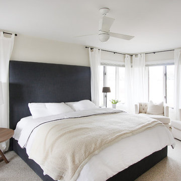 Modern Master Bedroom | Wrightsville Beach