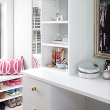 master closet with vanity