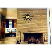 Fireplace/Exterior facade