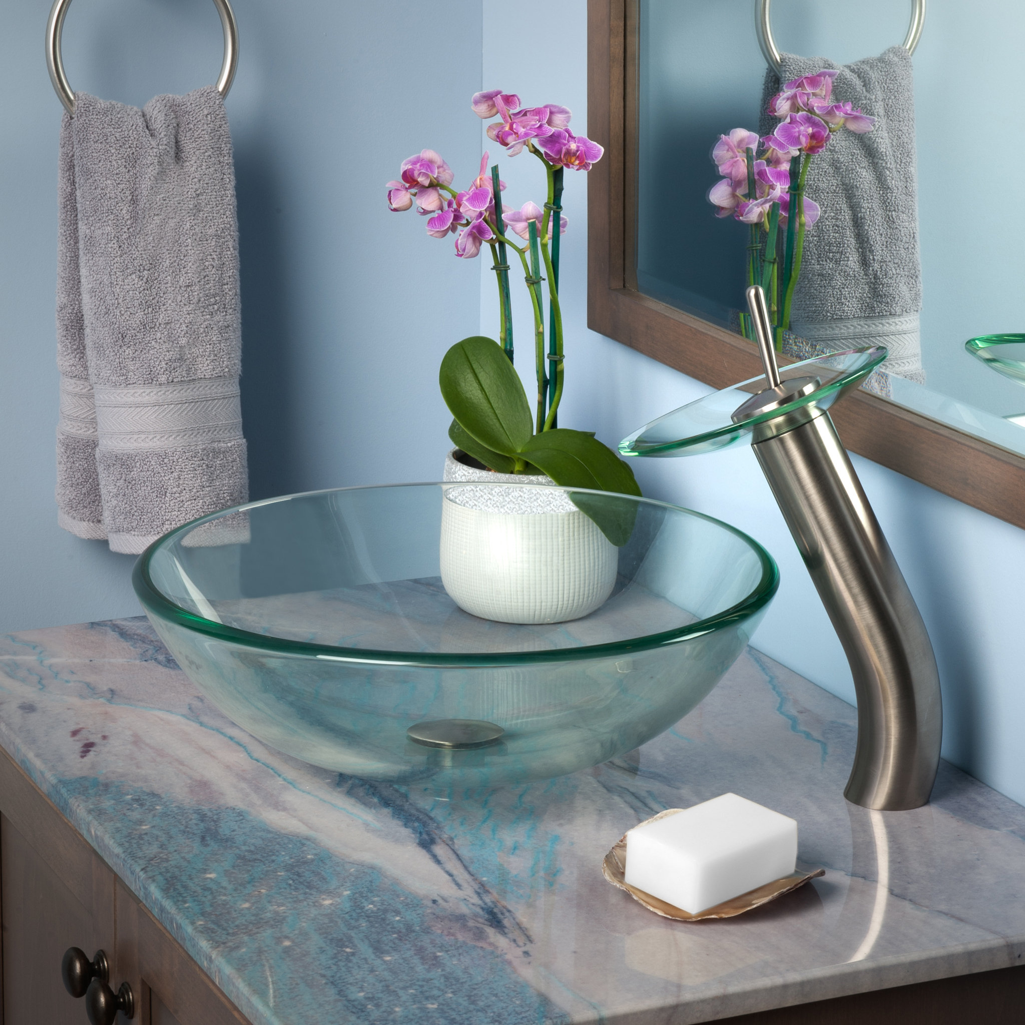 Bonificare Glass Vessel Sink
