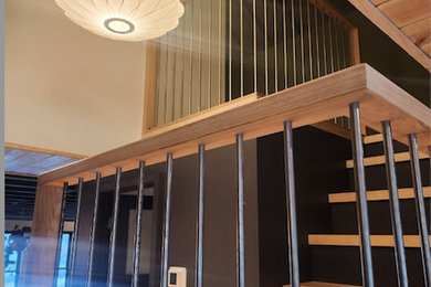 Example of a minimalist staircase design in Other