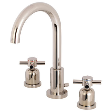 Kingston Brass FSC892.DX Concord 1.2 GPM Widespread Bathroom - Polished Nickel