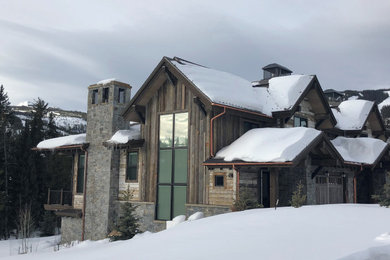 Example of a trendy exterior home design in Other
