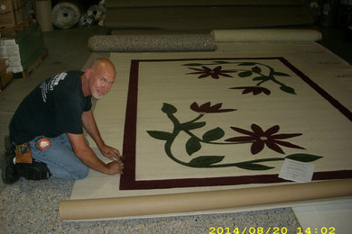 Custom area rugs