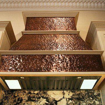 Copper Range Hood | Hammered Copper